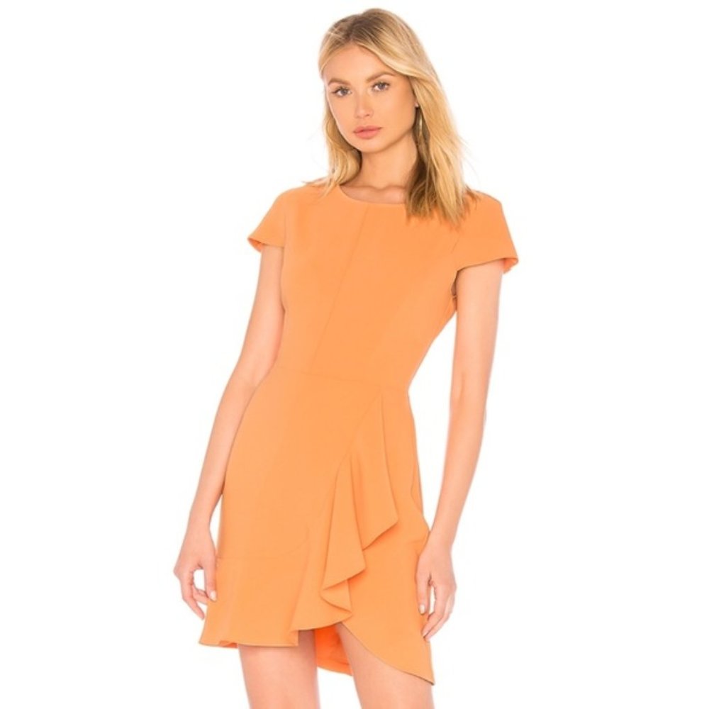 Amanda Uprichard Whistler Dress (Papaya)